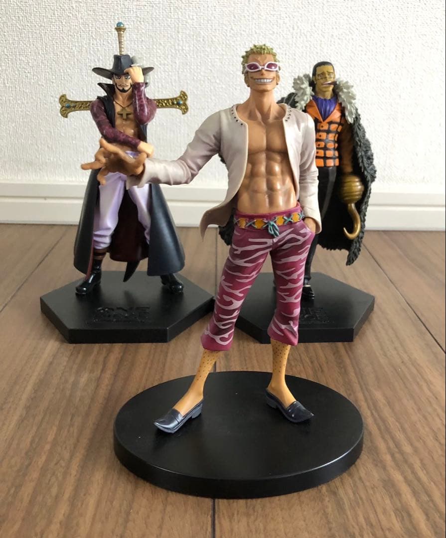 ワンピース DX王下七武海フィギュア クロコダイル　ミホーク　2体セット