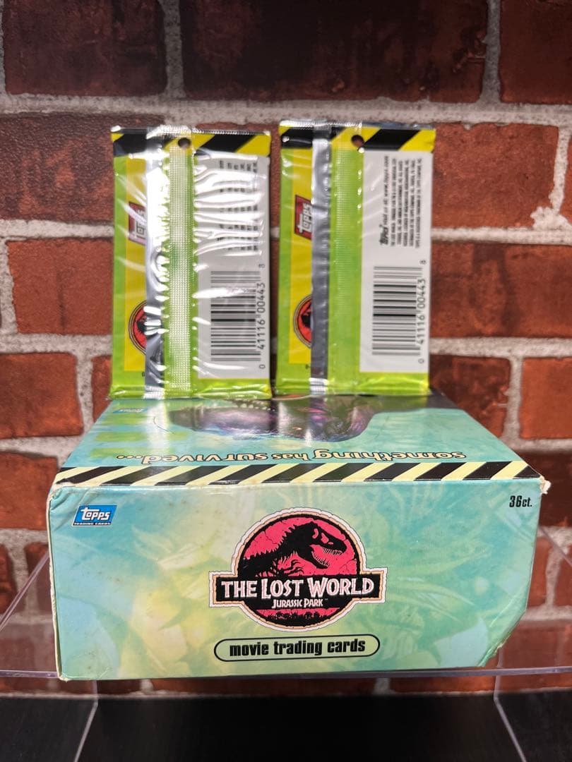 希少】ジュラシック・パーク シリーズ THE LOST WORLD 36パック - メルカリ