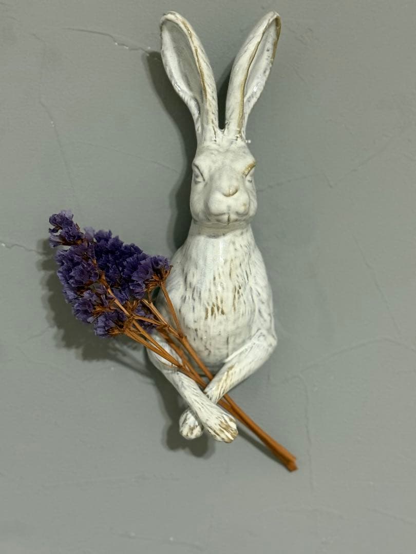 １／18限定値下げ　Yarnnakarn ヤナカーン　ウサギの壁掛けフック