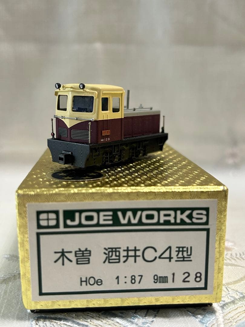 山*ん様 乗工社　JOE WORKS 木曾森林鉄道 HO酒井C4型　1:87 塗
