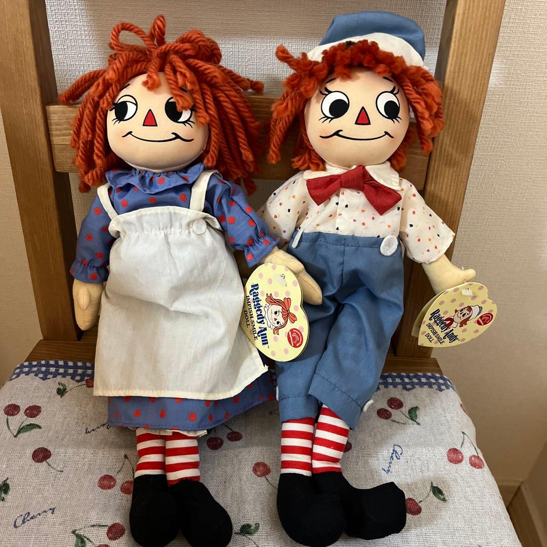 カントリー雑貨 ラガディ アン&アンディ 人形 - メルカリ