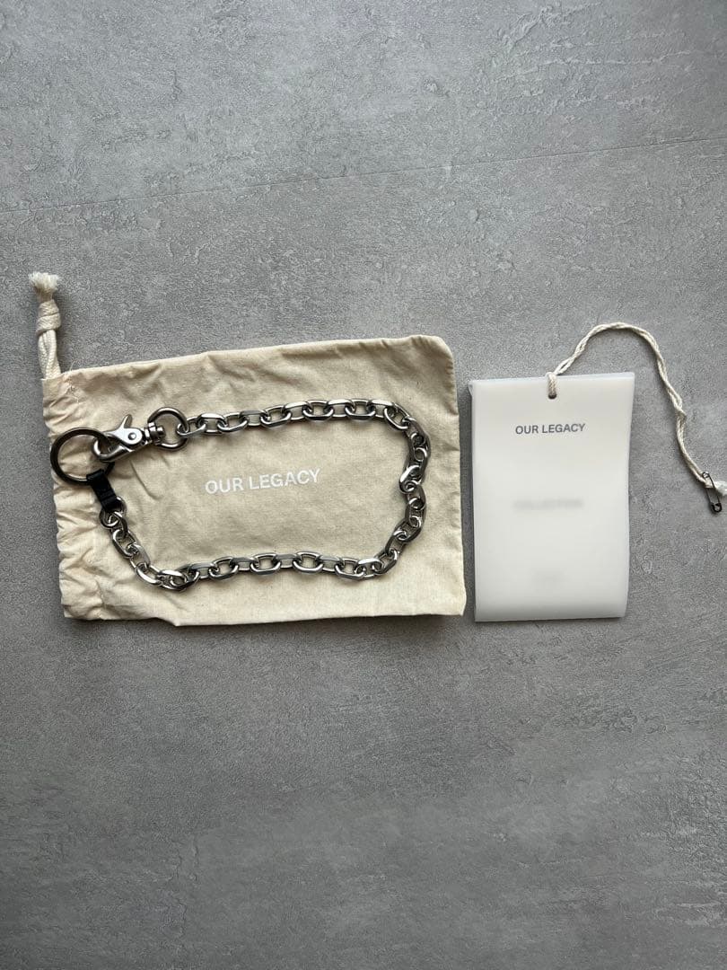 OUR LEGACY LADON NICKELCHAIN ラドン ネックレス