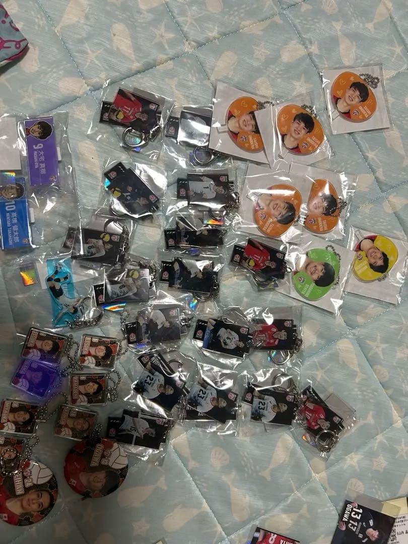 男子バレーキーホルダー別売り可