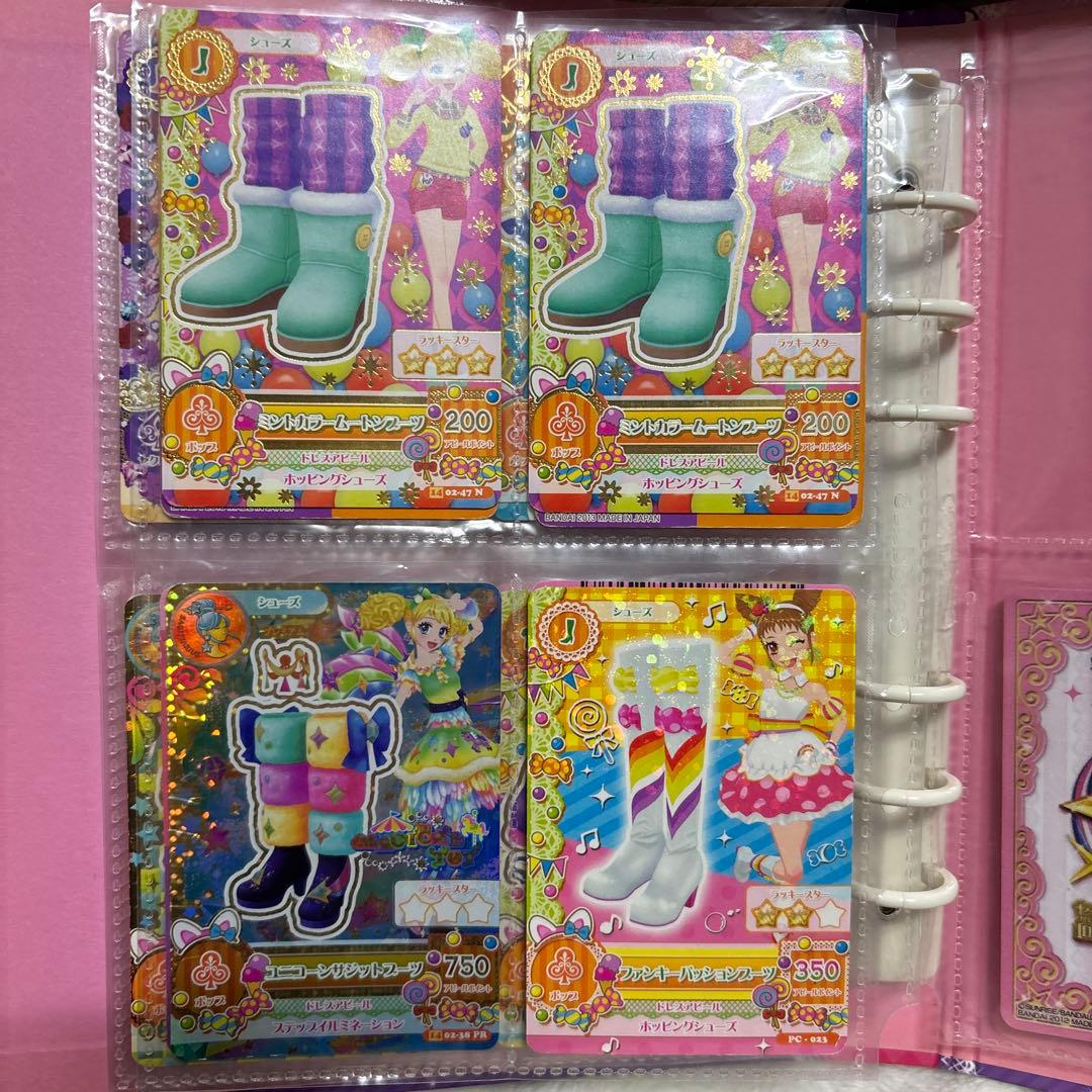 アイカツ バインダー カード まとめ売り セット - メルカリ
