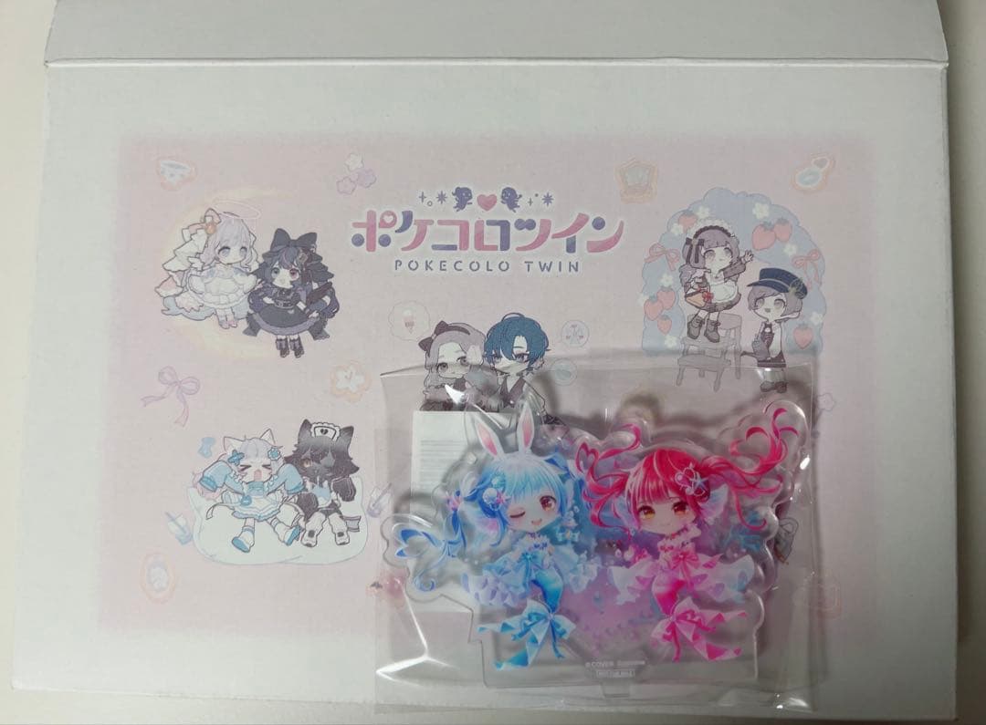ポケコロツインコラボXキャンペーン宝鐘マリン&兎田ぺこら限定アクリル