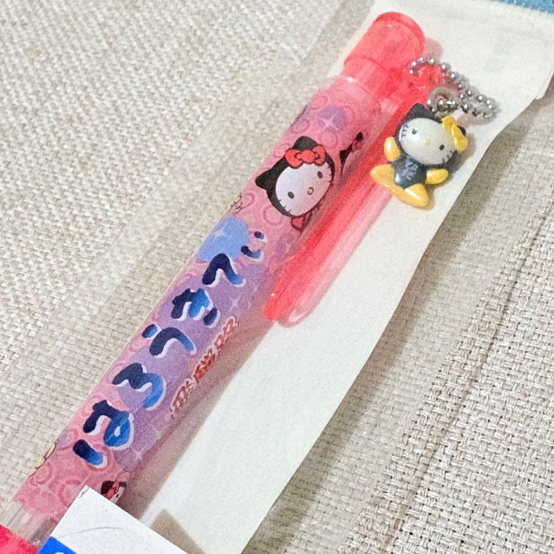 ご当地 キティ ストラップ シャープペン 岐阜 さるぼぼ 根付け ハロー