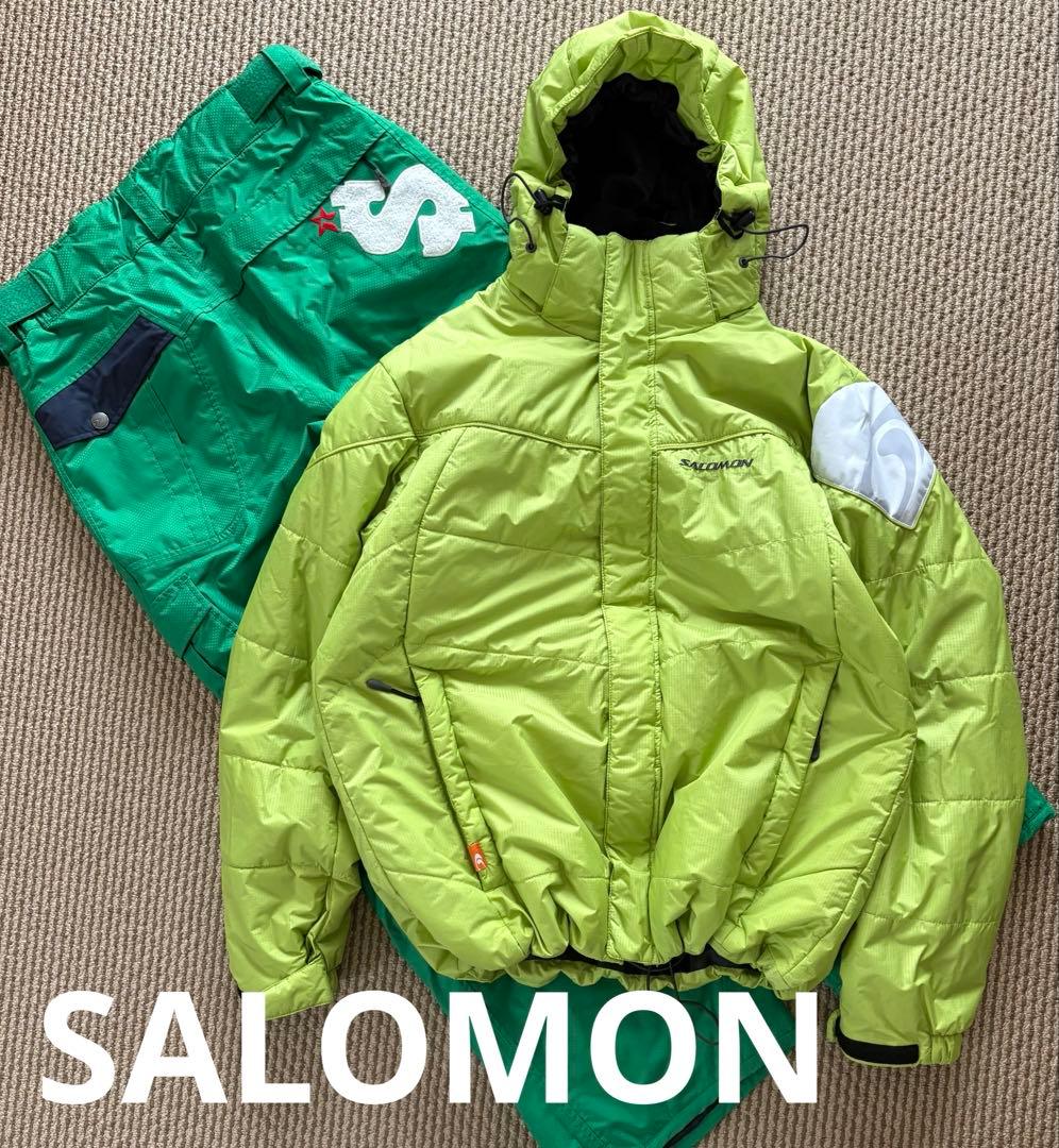 ♦︎良品♦︎希少・00s サロモンsalomonウェア上下　(XL ・L) ♦︎良品♦︎希少・00s サロモンsalomonウェア上下 (XL ・L) - メルカリ