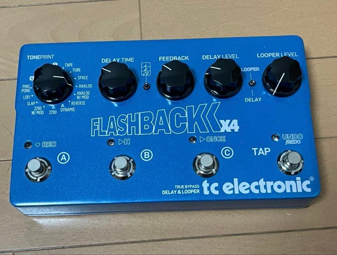 TC Electronic Flashback X4 ディレイ ルーパー Amazon | tc electronic ディレイ FLASHBACK X4 DELAY フラッシュ
