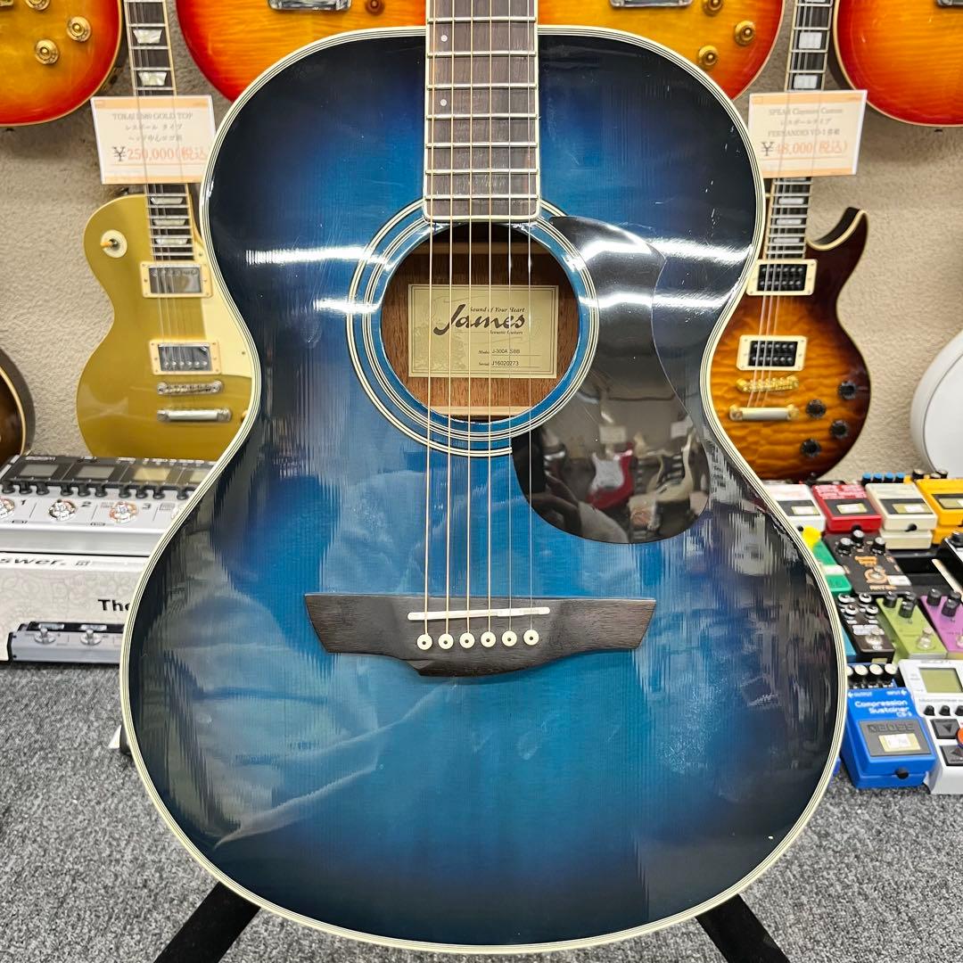 【11535】Jamas J-300A SBB アコースティックギターブルー