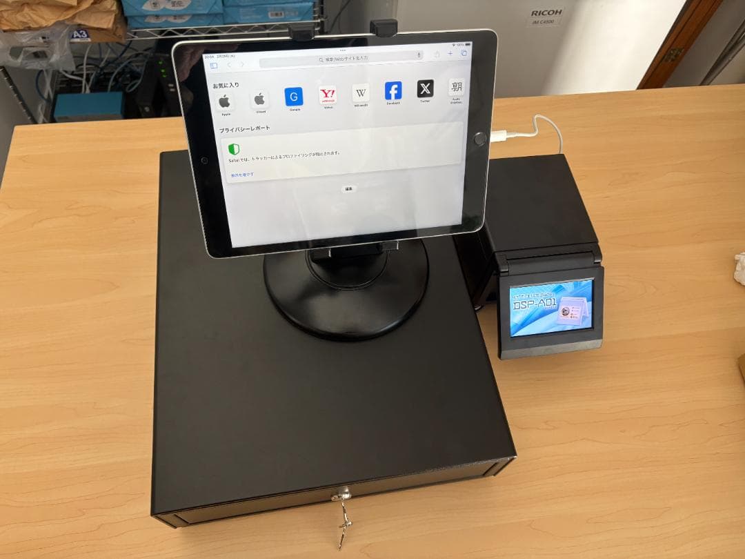 専用　スマレジ一式（iPad・レシートプリンター・ディスプレイ・ドロワー等）