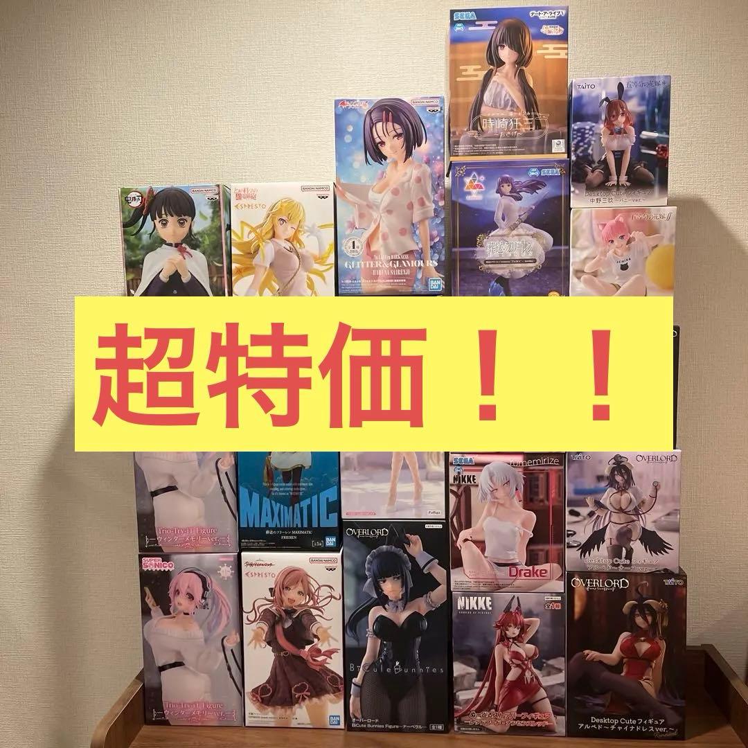 美少女 プライズフィギュア まとめ売り19点 NIKKE オーバーロード 他