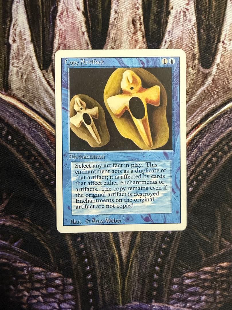 【最安値】MTG　3ED　Copy Artifact　英語版　1枚