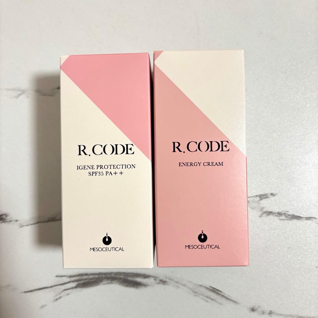 R.CODE エナジークリーム & アイジェンプロテクション