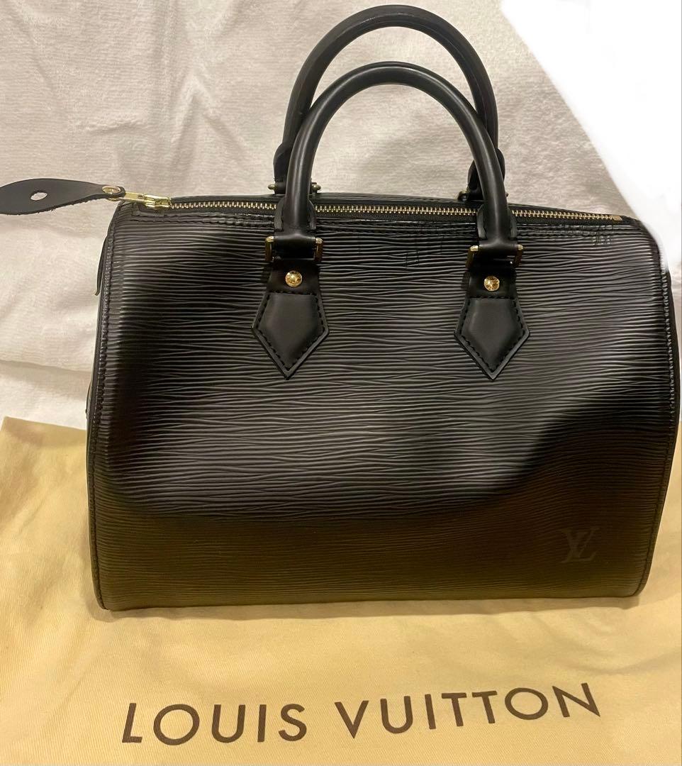 【美品】ルイヴィトン　スピーディ（エピ/ブラック）） LOUIS VUITTON ルイヴィトン スピーディ 25 エピ ボストン バッグ