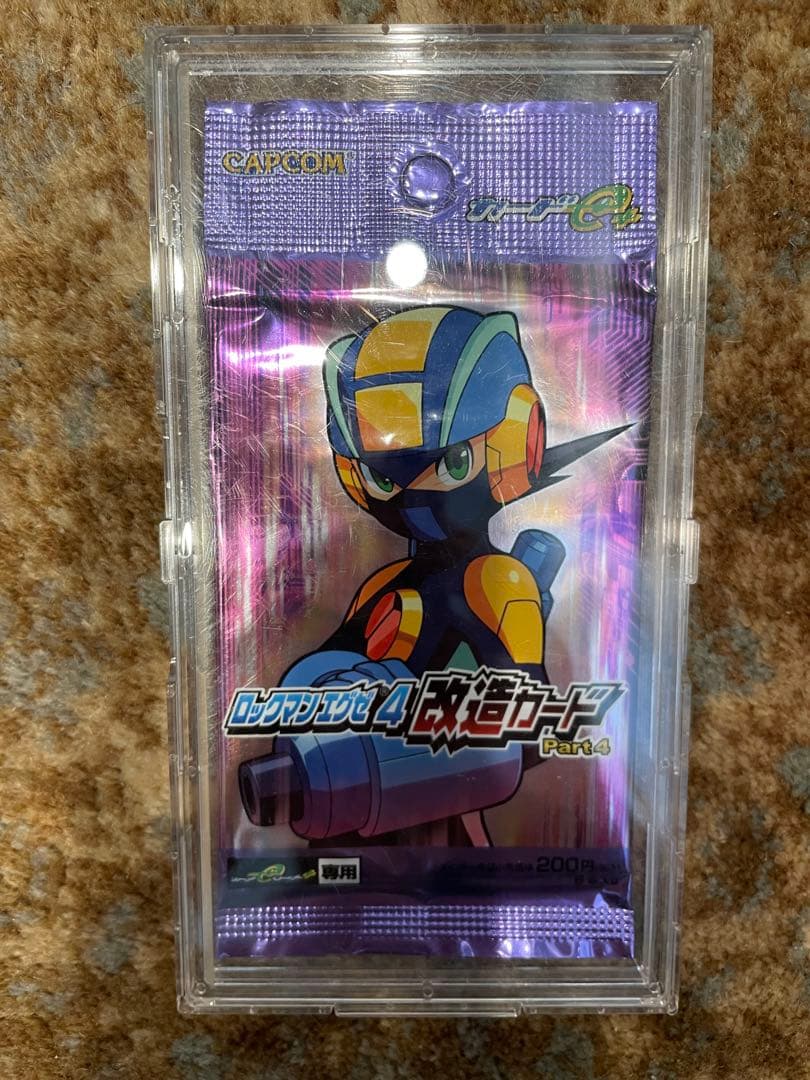 新品　未開封　カード　パック　ロックマンエグゼ4 改造カード　Part4 Yahoo!オークション - GBA ロックマンエグゼ4 改造カード Part4 58 フ