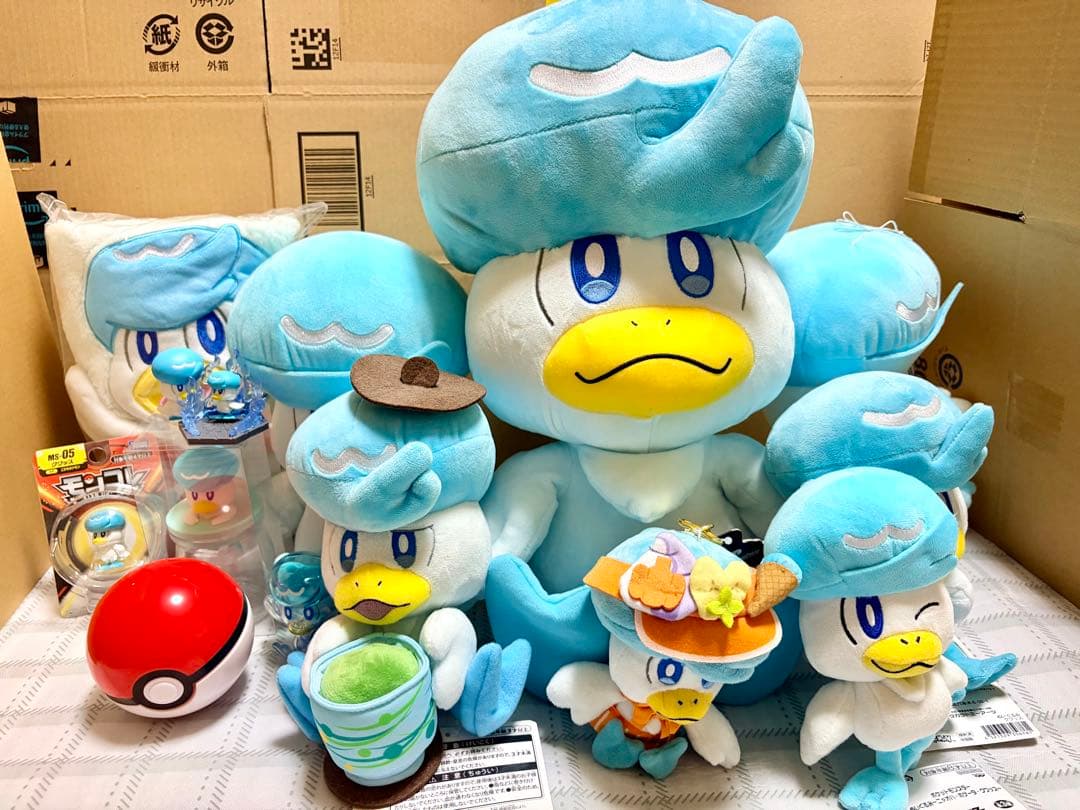 クワッス　ぬいぐるみセット　圧縮発送無し クワッス ぬいぐるみセット 圧縮発送無し - メルカリ