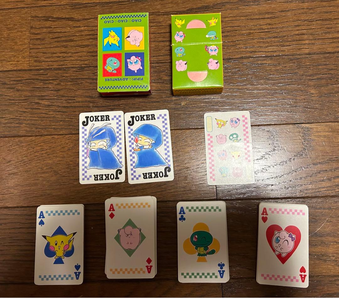ポケモン PiPiPi☆アドベンチャー トランプ 90年代のちゃお付録 - メルカリ