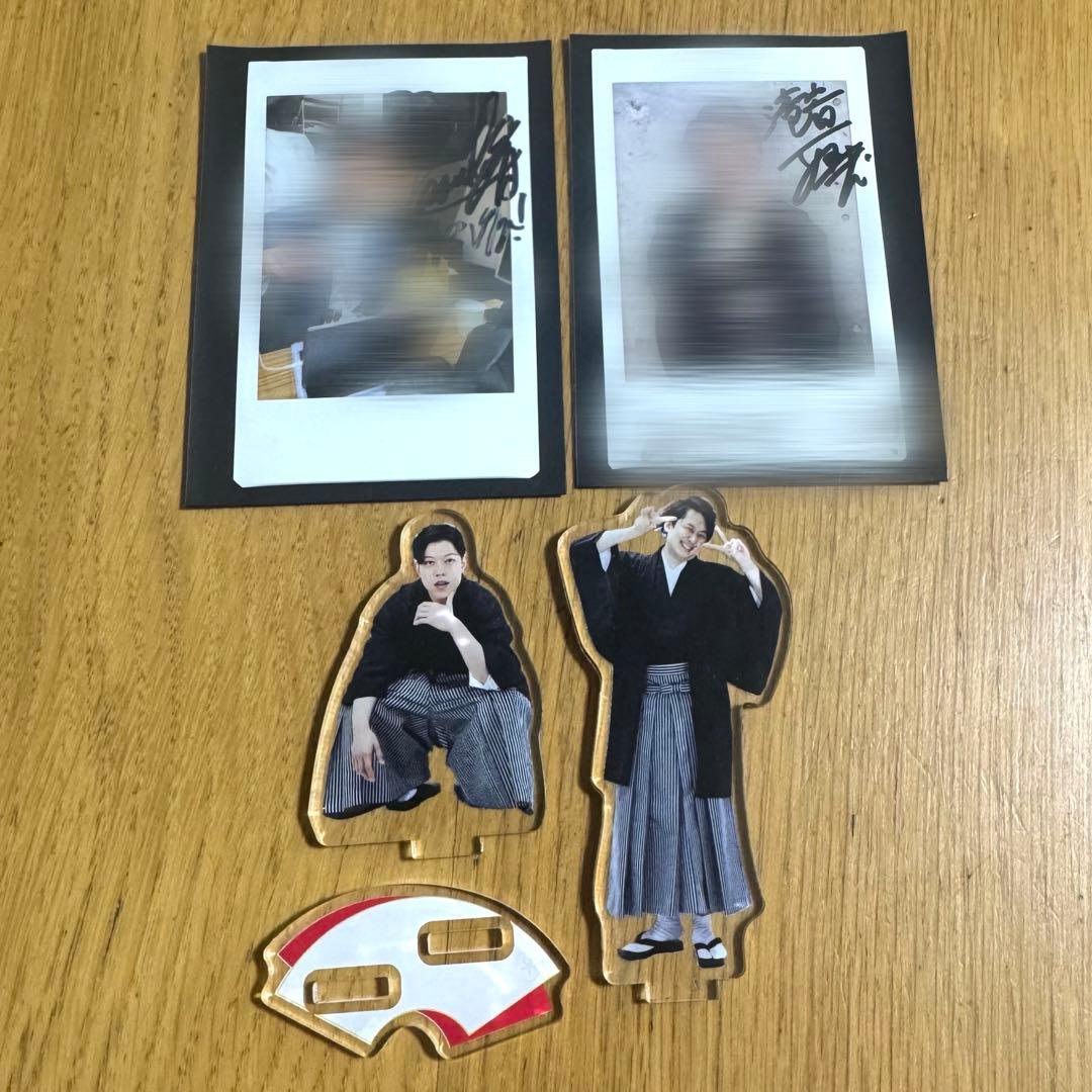 滝音　渋神大晦日MCアクリルスタンド　サイン入りチェキ　セット にじさんじ歌謡祭2024】チェキ風カード&ブロマイドセット Day2 D
