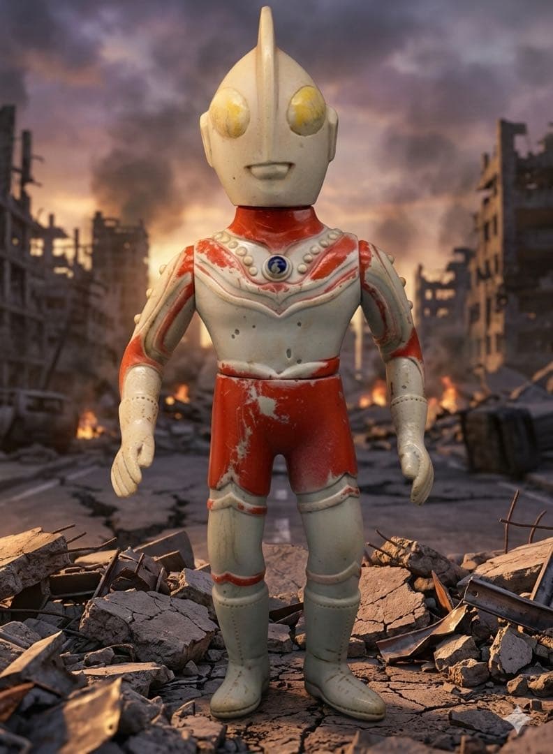 当時物】ブルマァク ウルトラマンゾフィー ミニソフビ 昭和レトロ 円谷