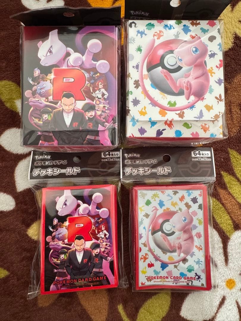 ポケカ ロケット団の栄光 ミュウ デッキケース デッキシールド