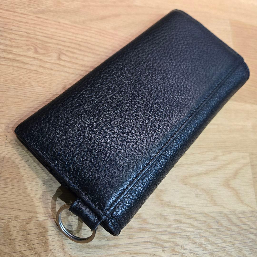 2週間使用美品】PORTER 長財布 CALM シュクリンクレザー ブラック