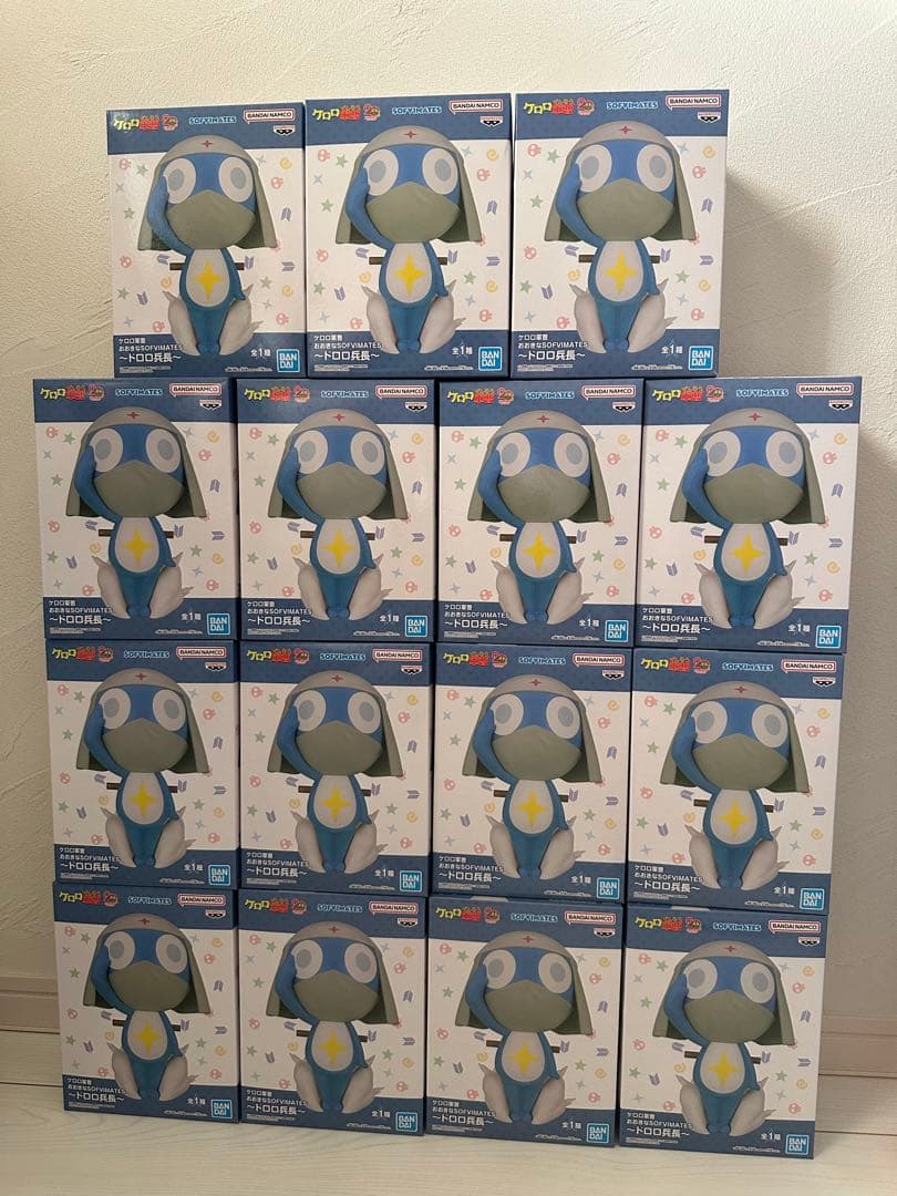 ケロロ軍曹 SOFVIMATES ドロロ兵長 フィギュア 15個セット