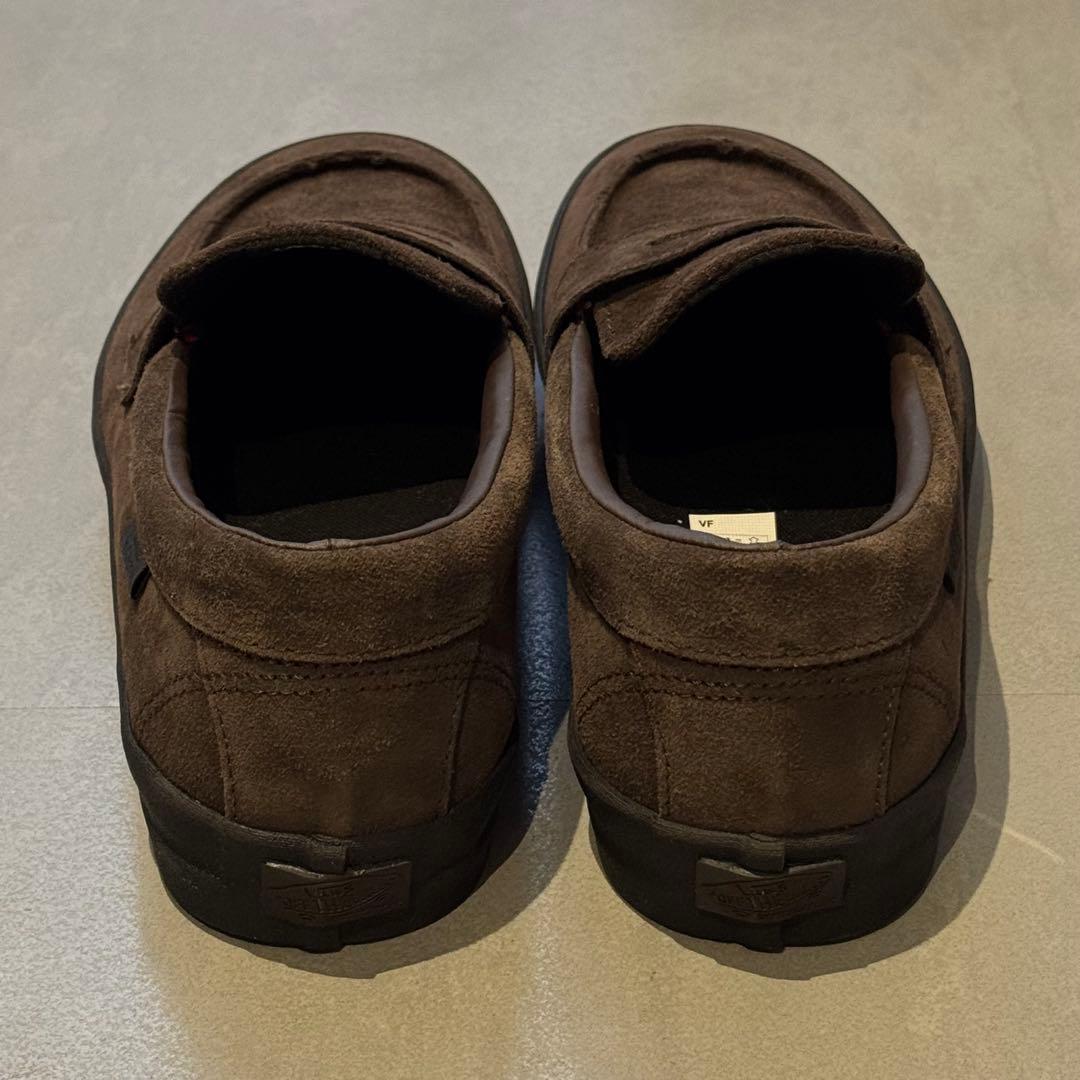VANS skate loafer バンズ ローファー ブラウン 25.0cm