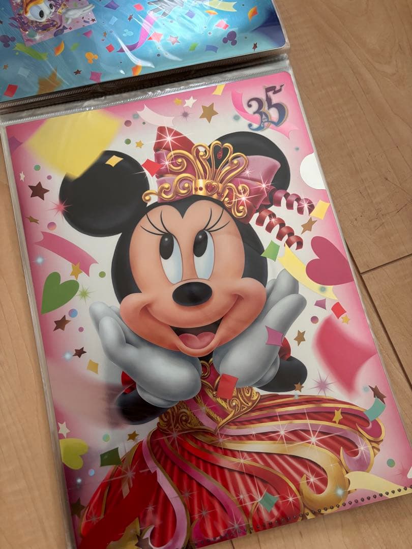 ディズニーランド35周年 クリアファイルセット - メルカリ