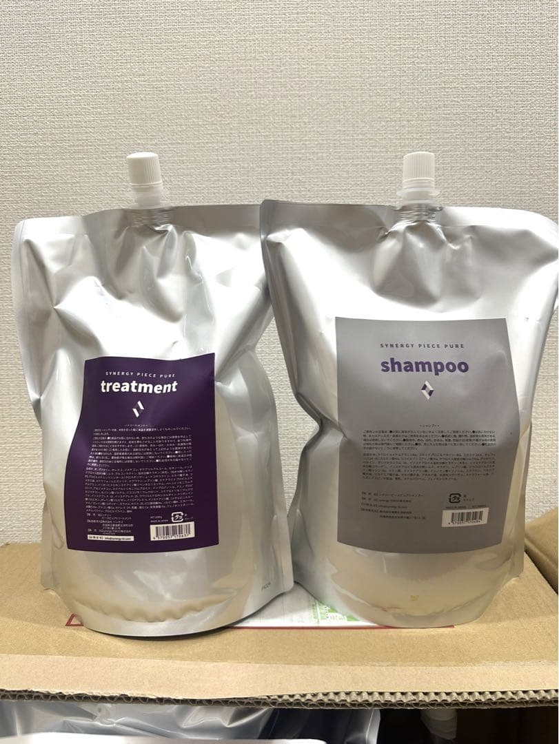 【業務用】synergy ピースピュアシャンプー&トリートメント2000ml