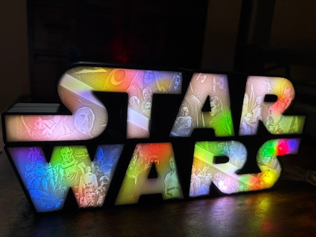 j*i様 STAR WARS LEDロゴライト スターウォーズ j*i様 STAR WARS LEDロゴライト スターウォーズ - メルカリ