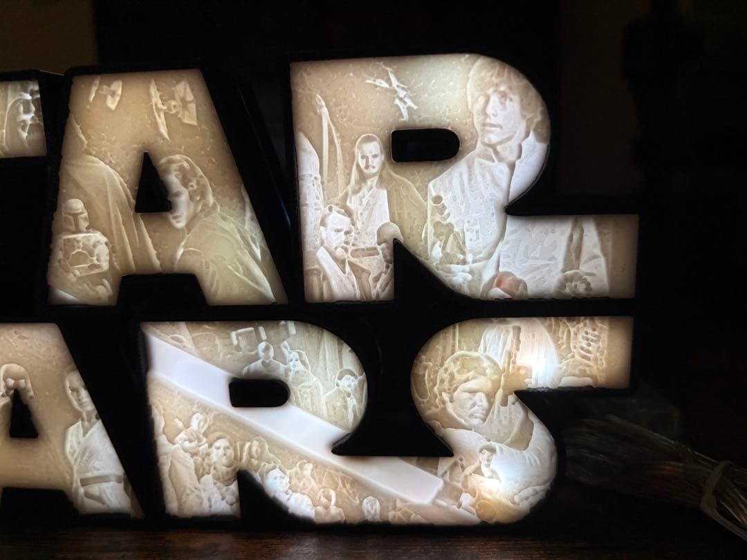 j*i様 STAR WARS LEDロゴライト スターウォーズ - メルカリ