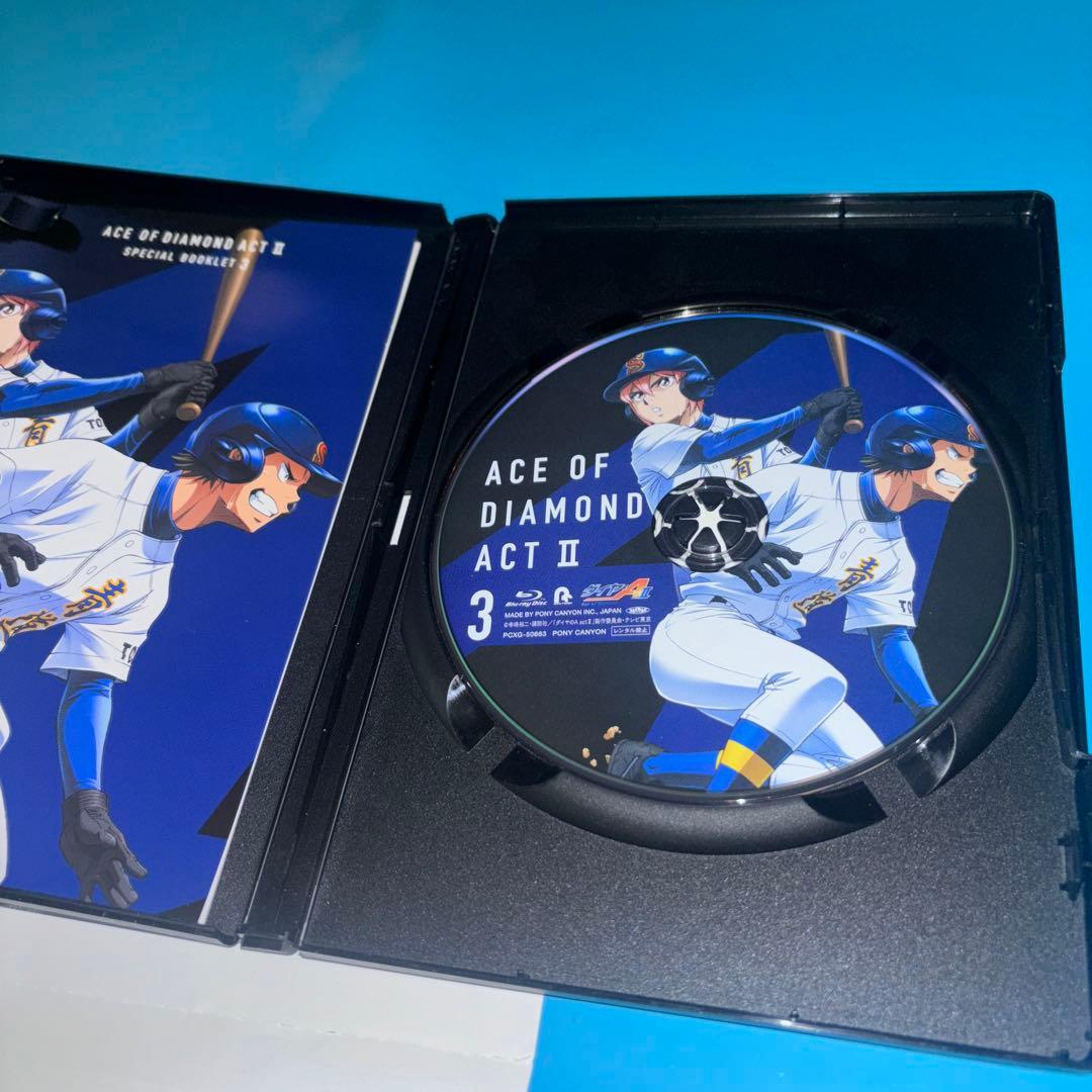 ダイヤのA actⅡ Blu-ray 3＋特典缶バッジ付き - メルカリ