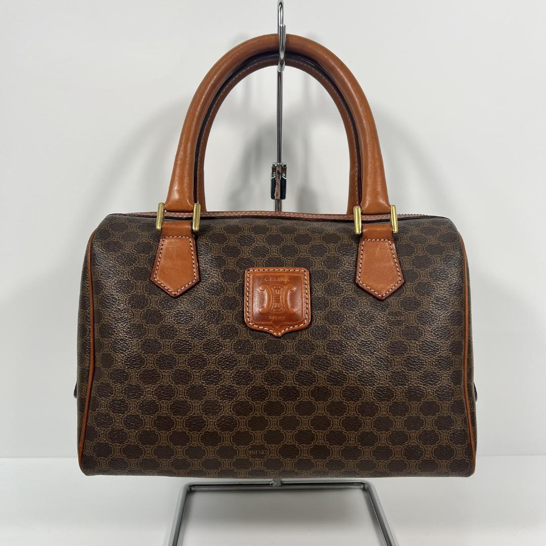 セリーヌ マカダム トリオンフ ボストンバッグ MBZ004