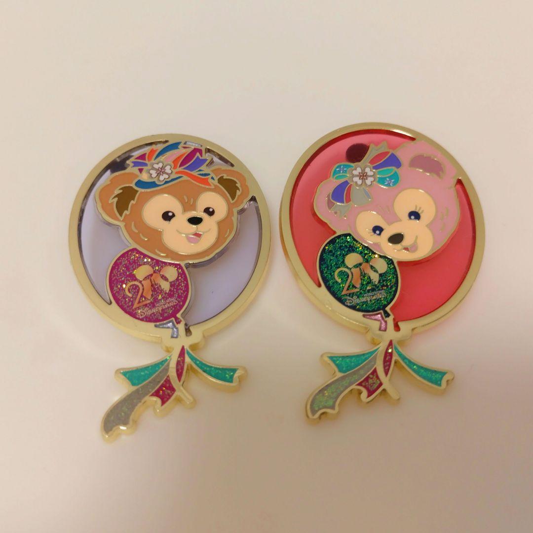 新品】香港ディズニー 20周年 ミステリーピン ダッフィー シェリーメイ