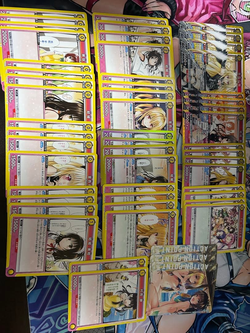 Toloveるデッキ　ヤミ・美柑　調整用パーツ付き