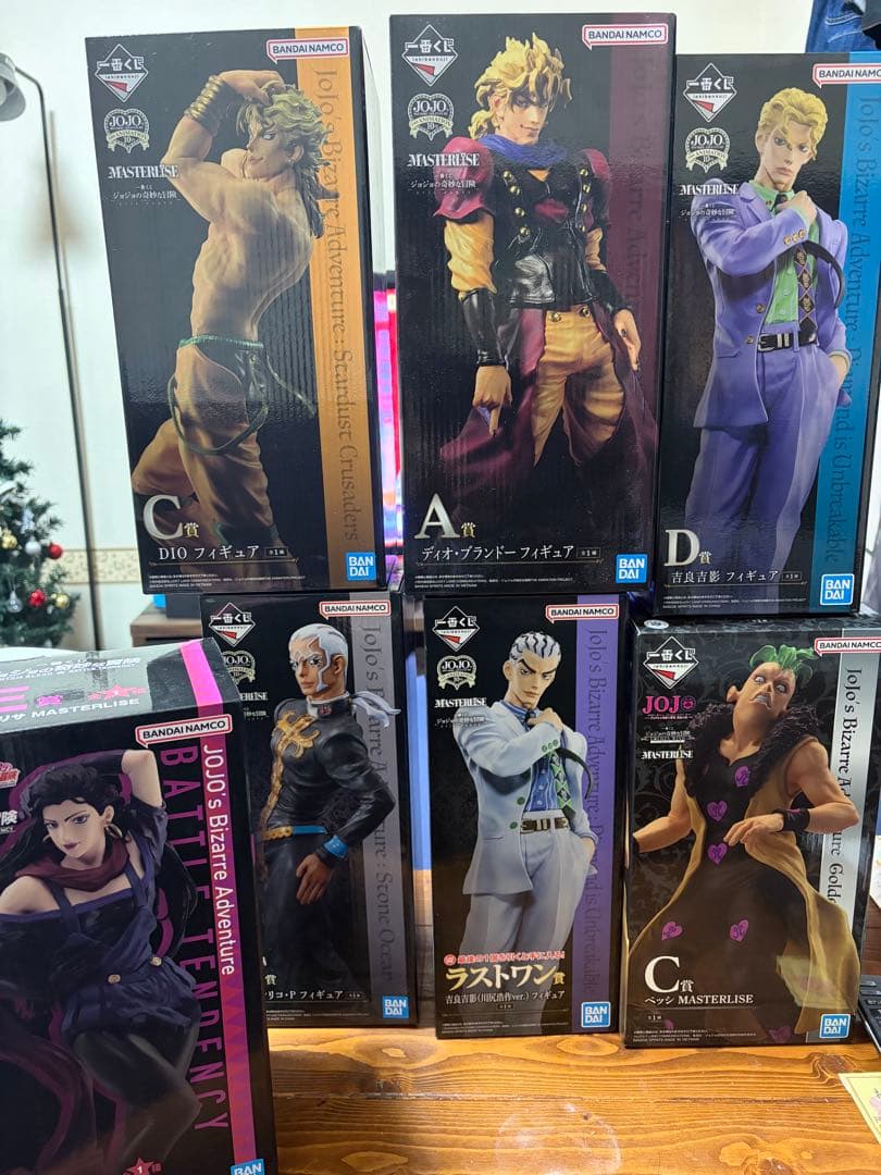 ジョジョの奇妙な冒険　一番くじ　未開封フィギュアセット