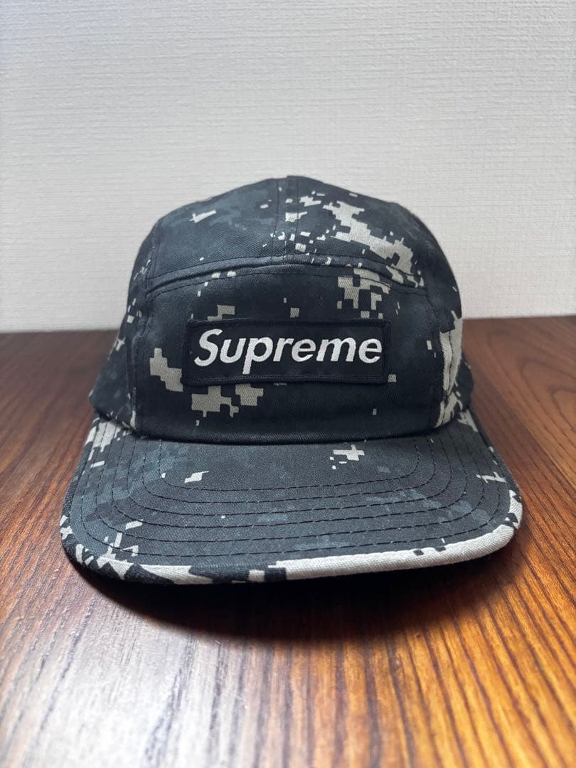 Supreme 迷彩キャップ　デジカモ