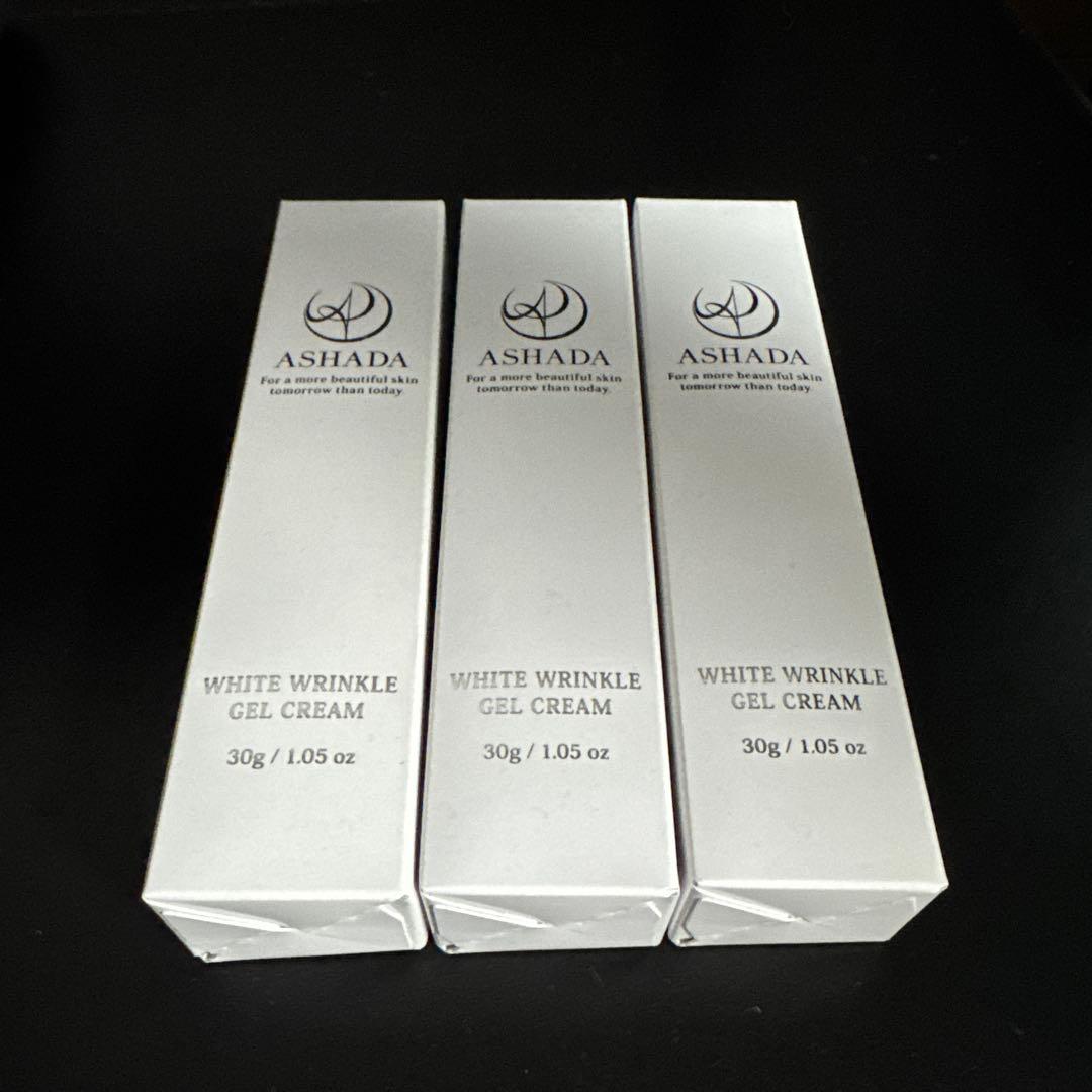 フェイスクリーム ASHADA WHITE WRINKLE GEL CREAM 30g