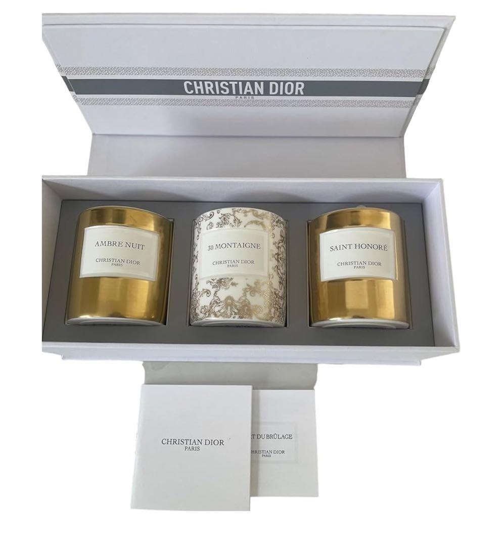 Dior  ミニ アロマキャンドルセット  (新品)