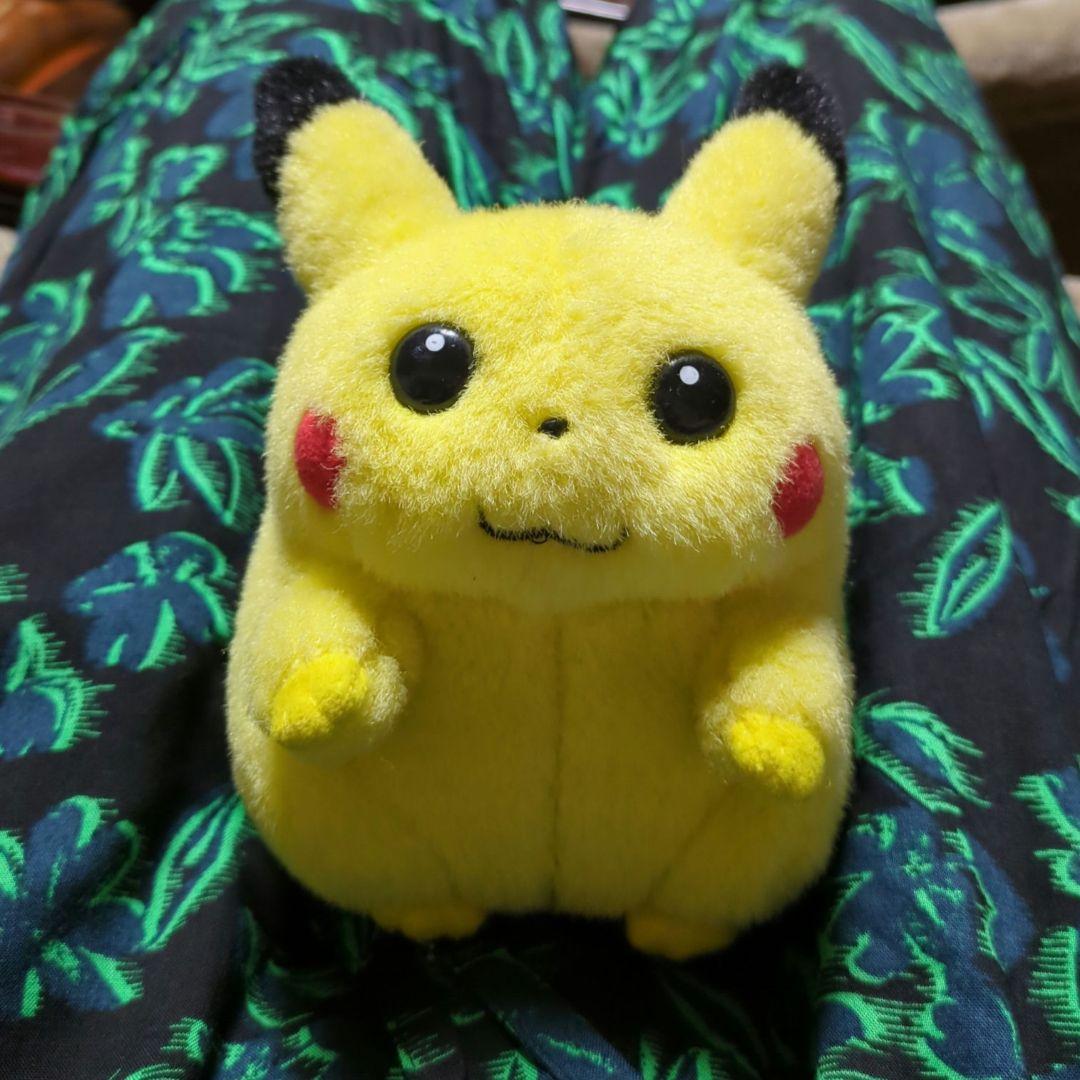【毛並美品】ポケモン ピカチュウ ぬいぐるみ 初期 初代 TOMY タカラトミー ポケモン - TOMY トミー ポケモン 初期 ピカチュウ ぬいぐるみ レア