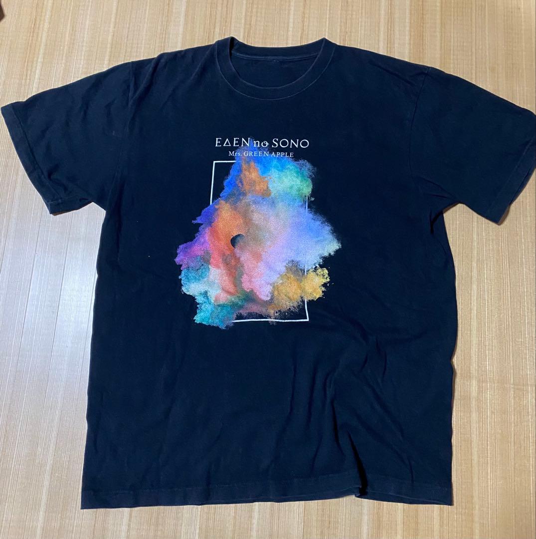 Mrs. GREEN APPLE エデンの園 ライブTシャツ 黒 - メルカリ