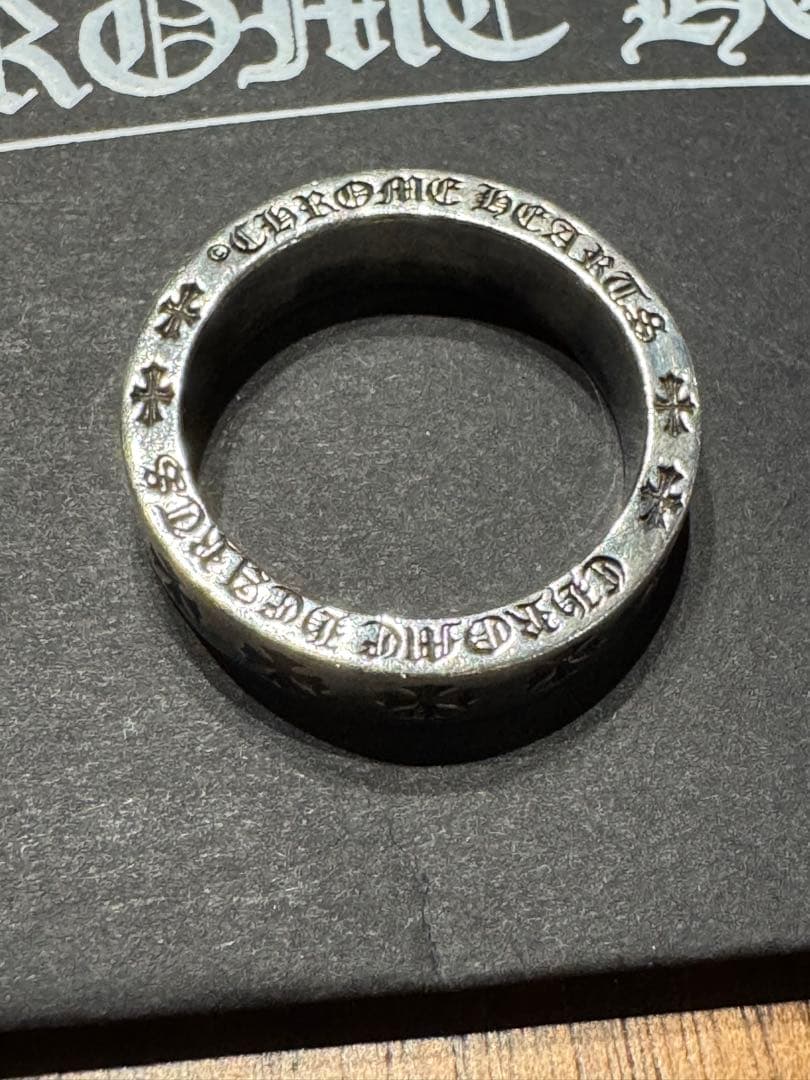 付属品有り　クロムハーツ　スペーサーリング　forever 25号〜26号