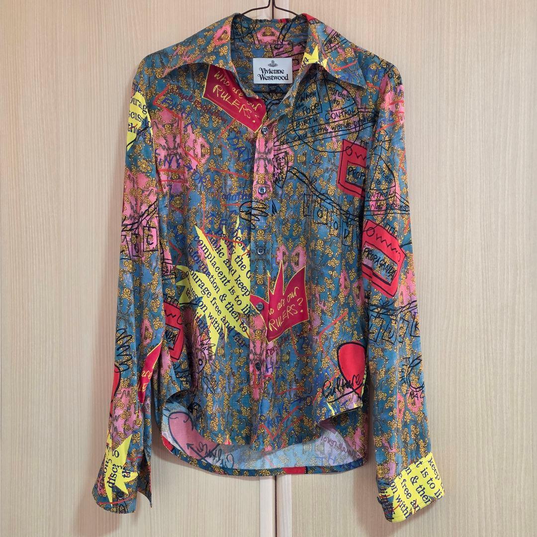 Vivienne Westwood ティーガーデン 柄シャツ