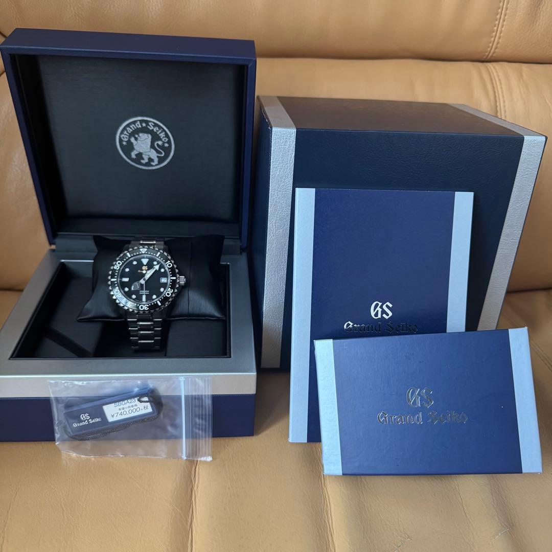 グランドセイコースポーツコレクションスプリングドライブダイバーズ SBGA231