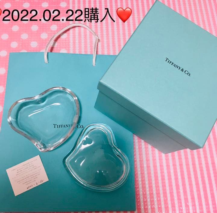 ❤️本日限定価額 ティファニー クリスタル ハート ボックス - メルカリ