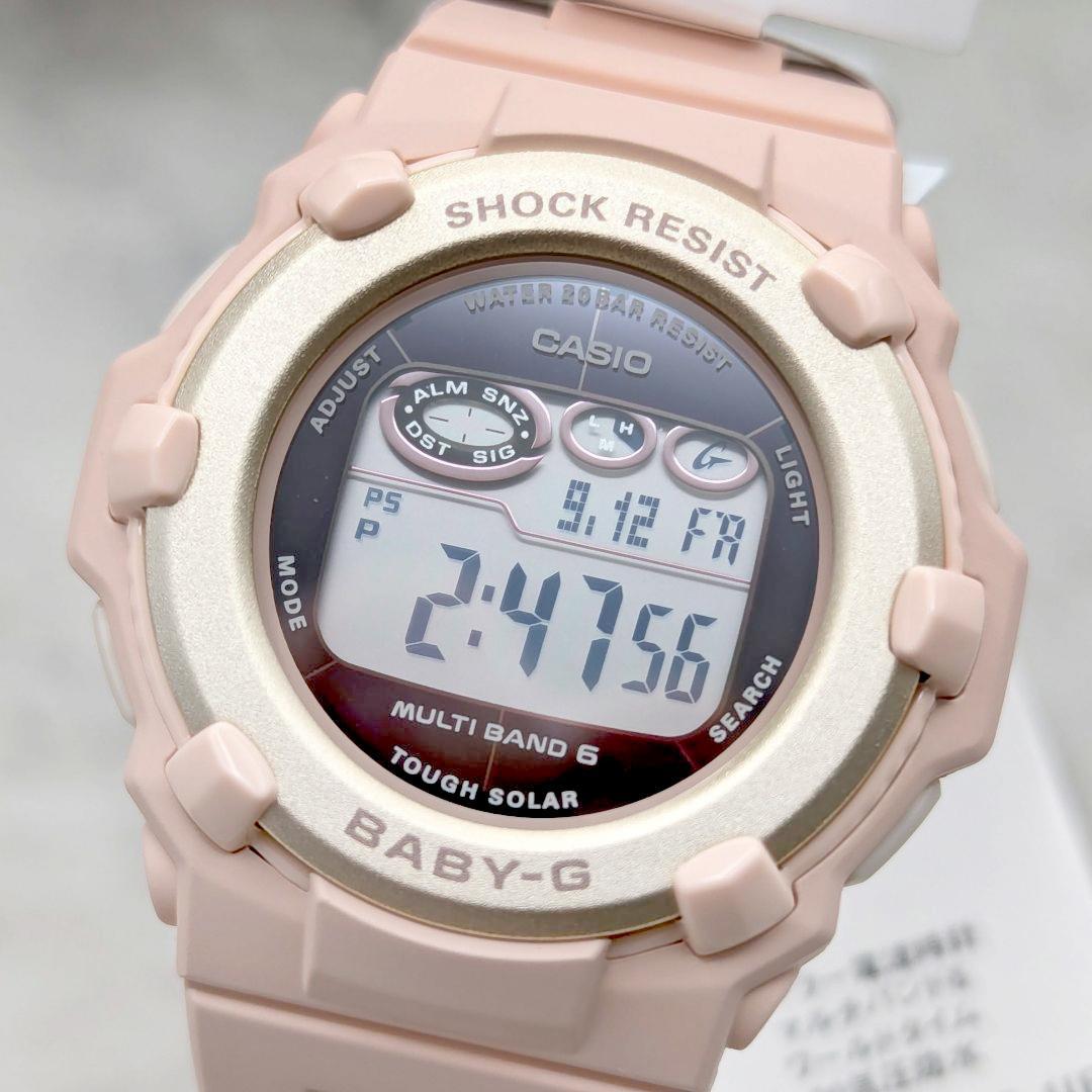 新品 BABY-G デジタル ソーラー電波 BGR-3003NC-4JF