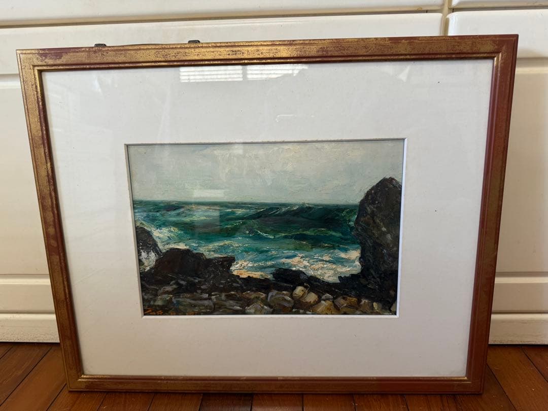 116.「タイトル不明」髙橋一善 油絵