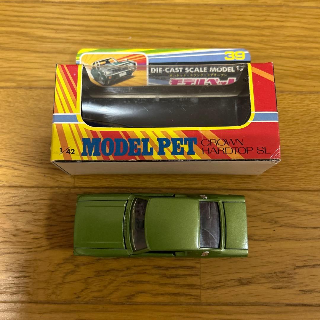ミニカー MODEL PET CROWN HARDTOP SL 1/42