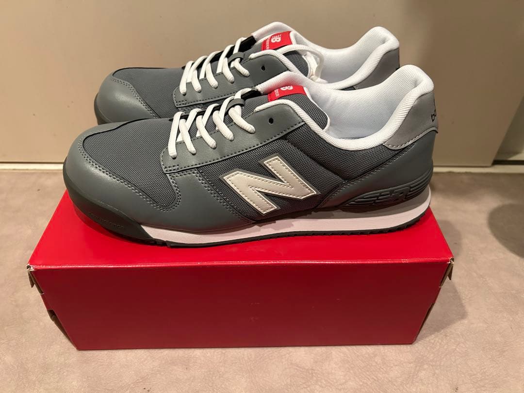 New Balance ML574 安全靴グレー スニーカーサイズ27センチ New Balance（ニューバランス） newbalance ML574 ESK メンズ