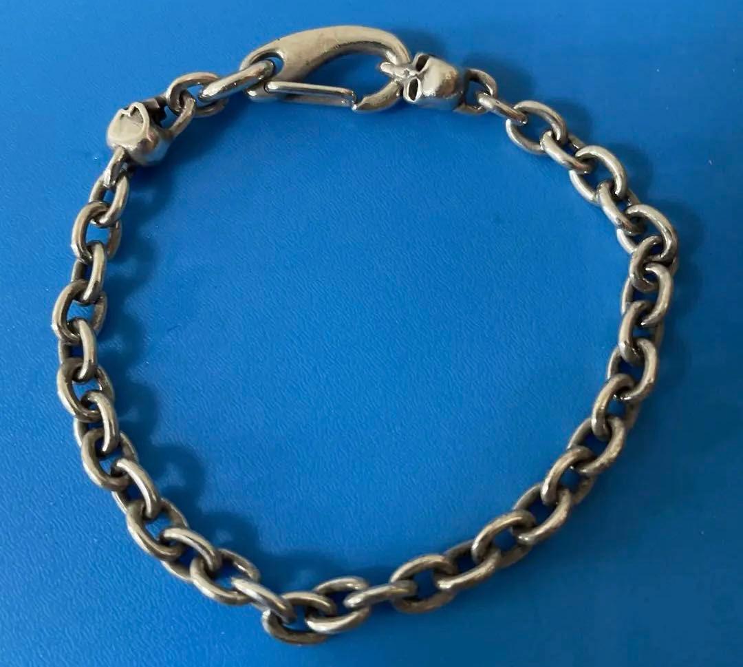 jam  made レボリューションスカル ブレスレット シルバー925